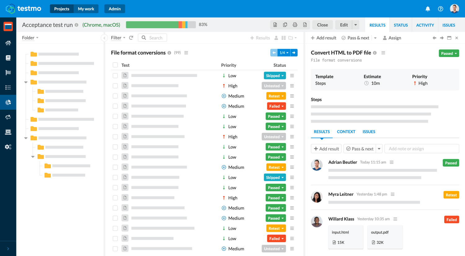 test management software